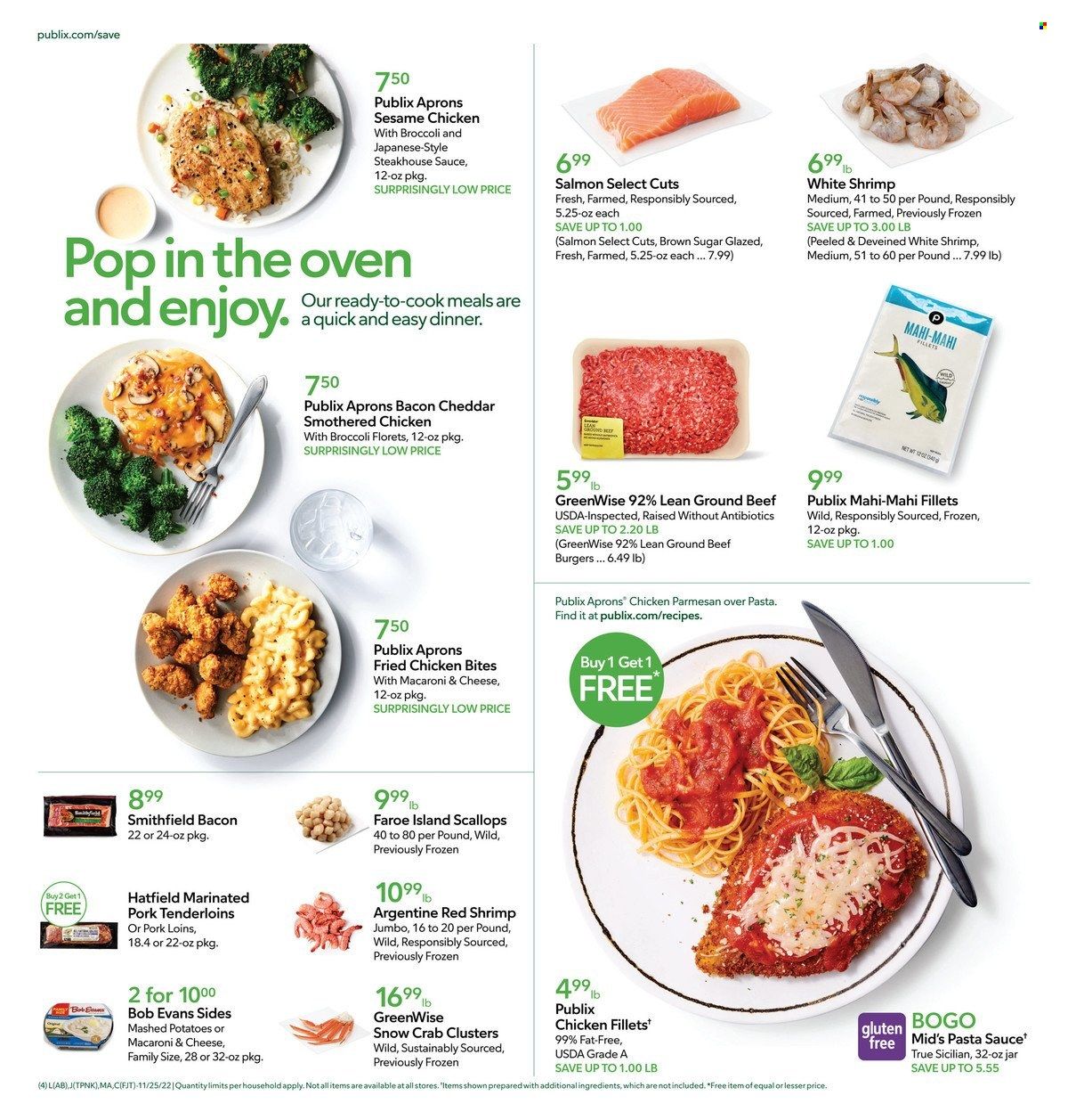 Publix (AL, FL, GA, NC, SC, TN) Weekly Ad Flyer Specials November 25 to November 30, 2022