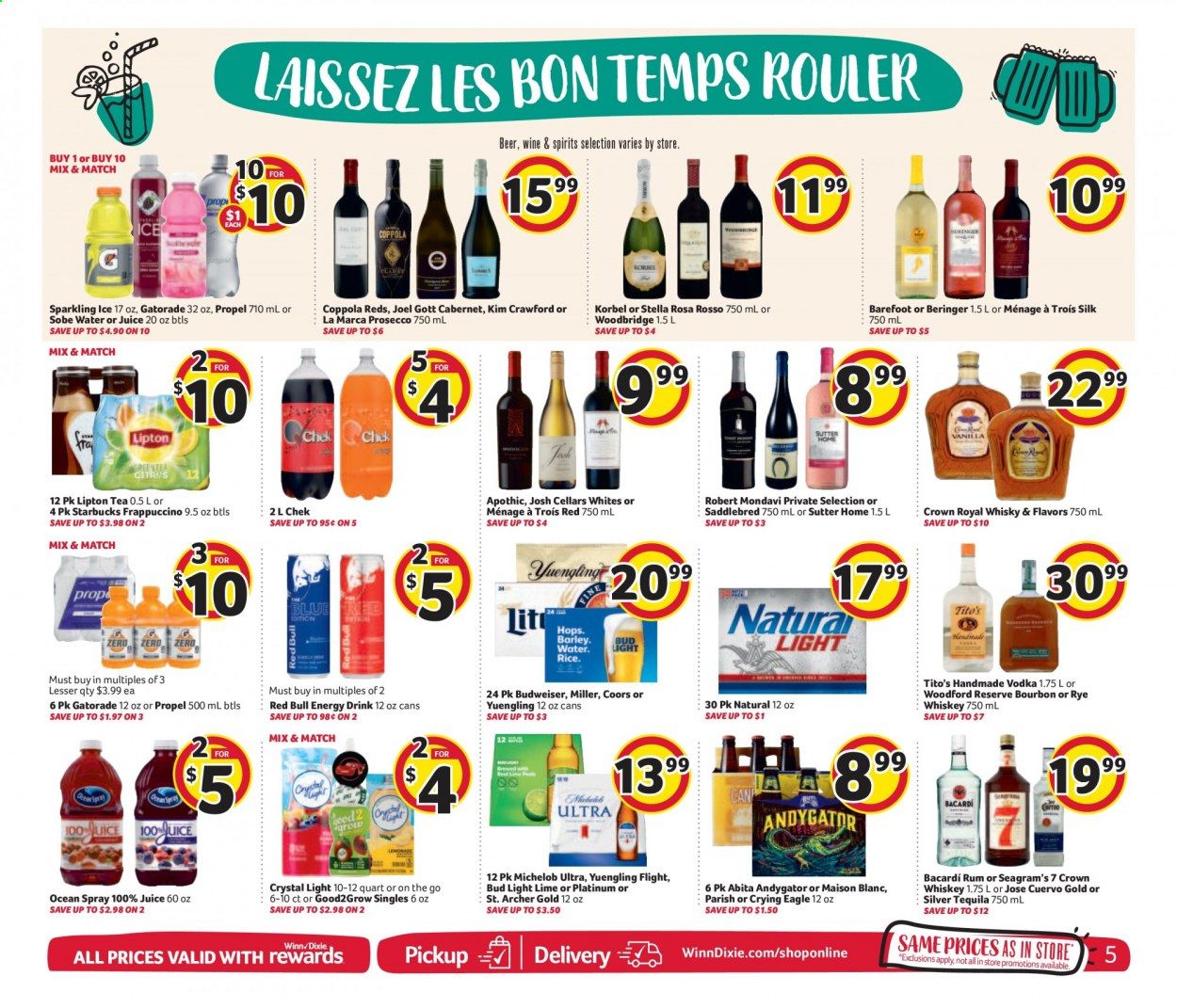 Winn Dixie Weekly Ad & Flyer April 22 to 28