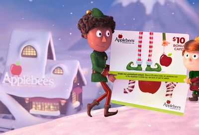 Receive 2 $10 Bonus Cards at Applebee’s with the Online Purchase of $50 in Gift Cards Through to November 28