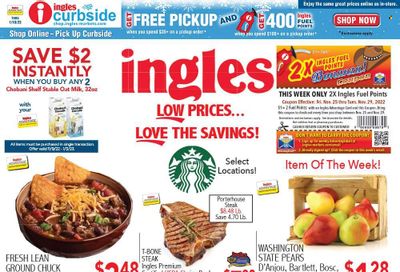 Ingles (GA, NC, SC, TN) Weekly Ad Flyer Specials November 25 to November 29, 2022