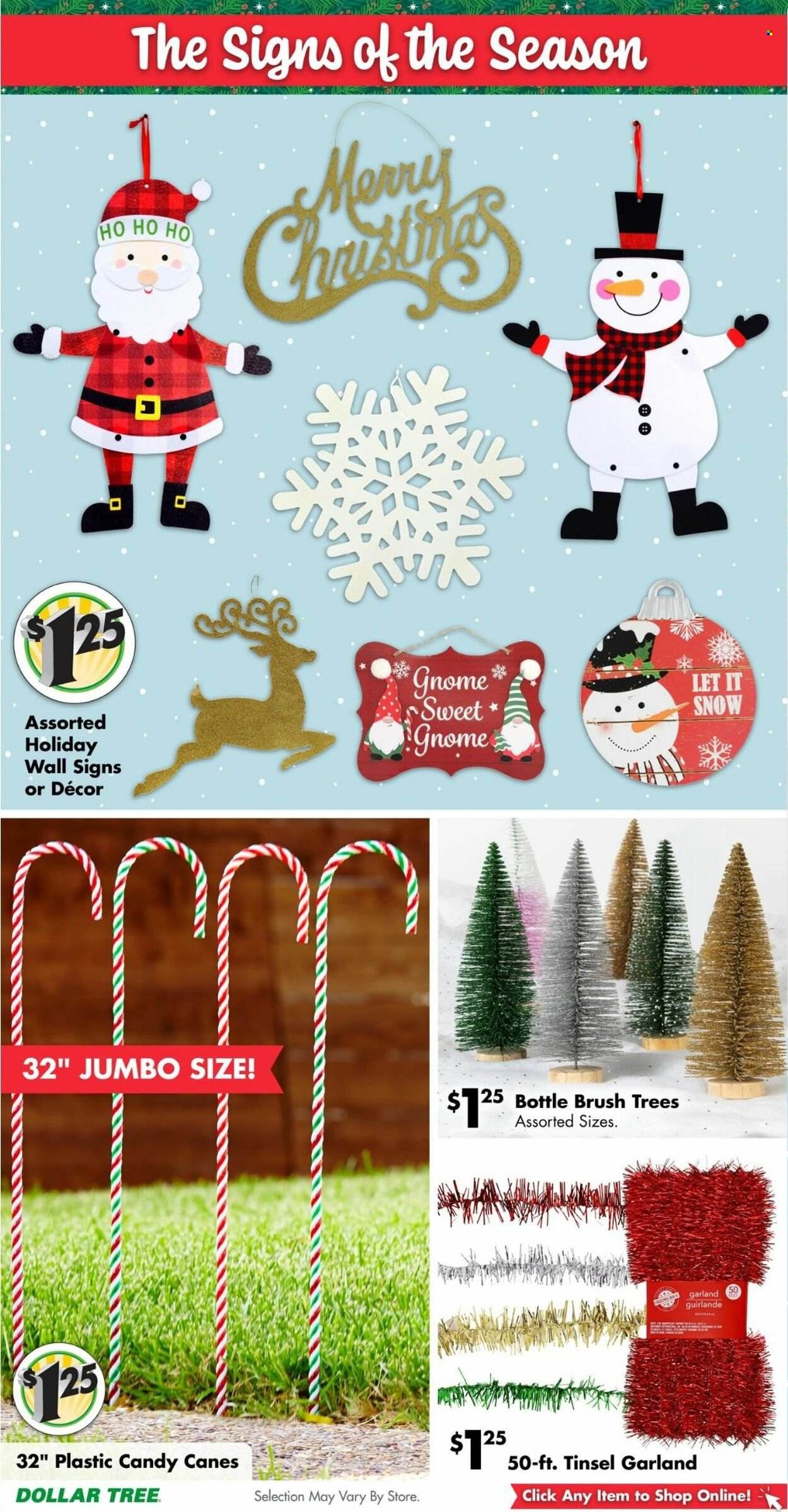 Dollar Tree Weekly Ad Flyer Specials November 25 to December 10, 2022