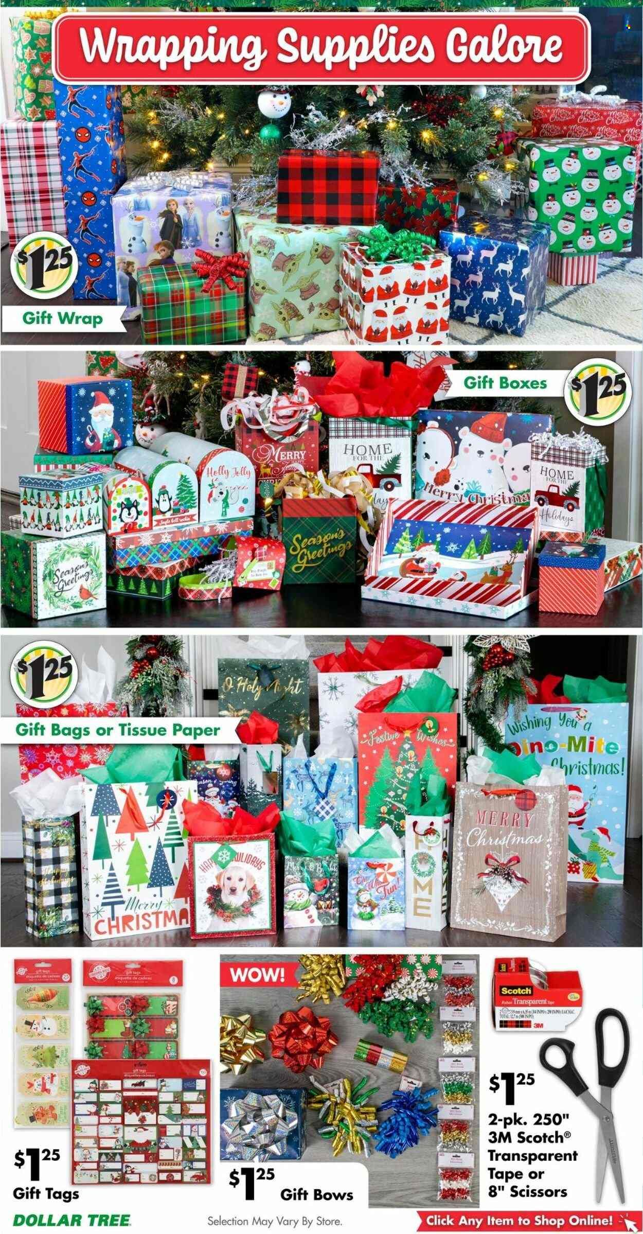 Dollar Tree Weekly Ad Flyer Specials November 25 to December 10, 2022