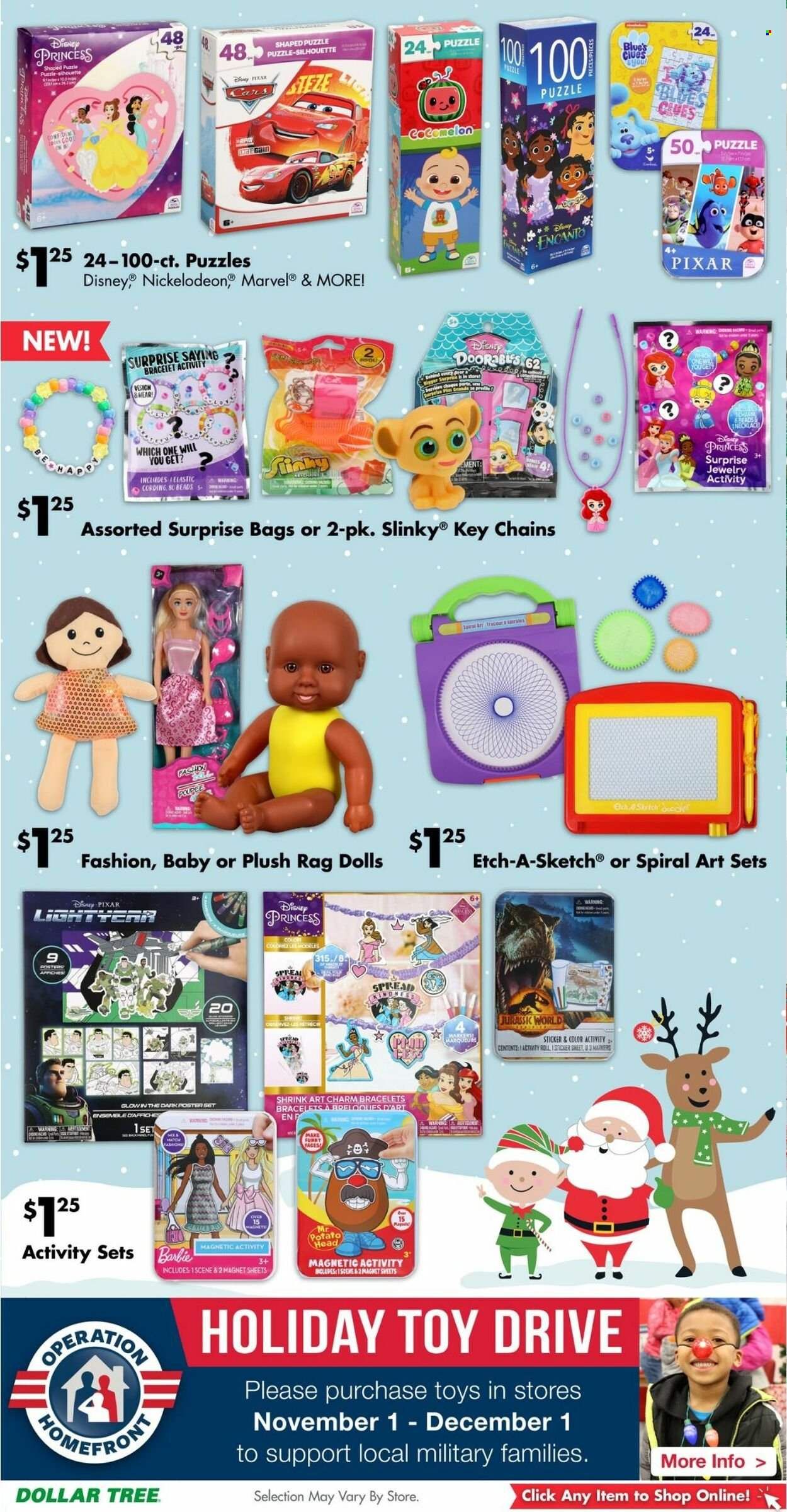 Dollar Tree Weekly Ad Flyer Specials November 25 to December 10, 2022