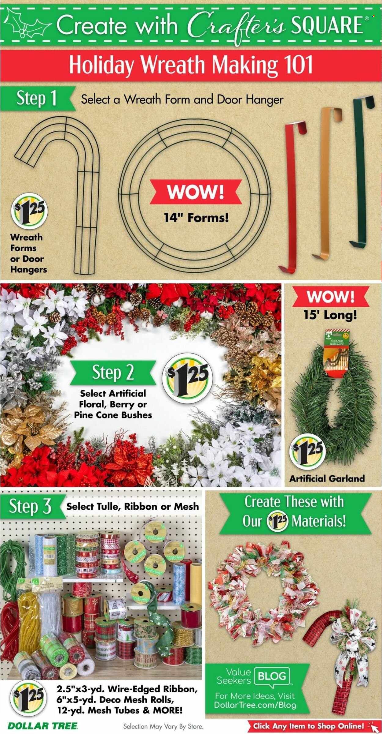 Dollar Tree Weekly Ad Flyer Specials November 25 to December 10, 2022