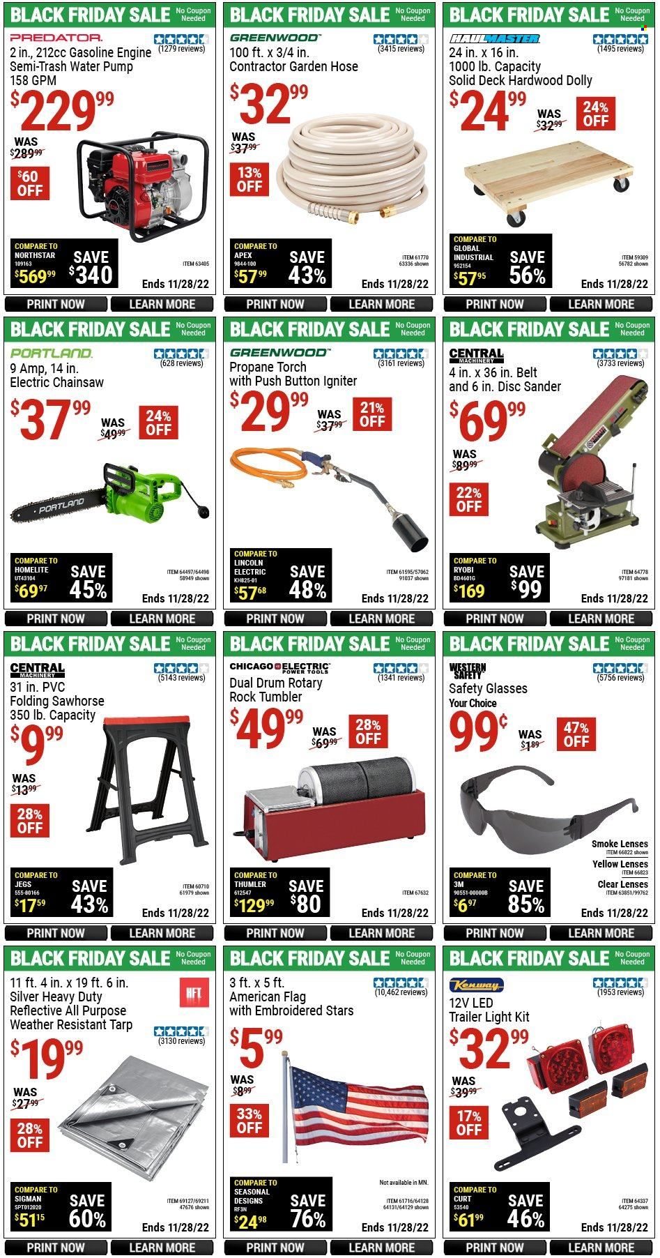 Harbor Freight Weekly Ad Flyer Specials November 24 to November 28, 2022