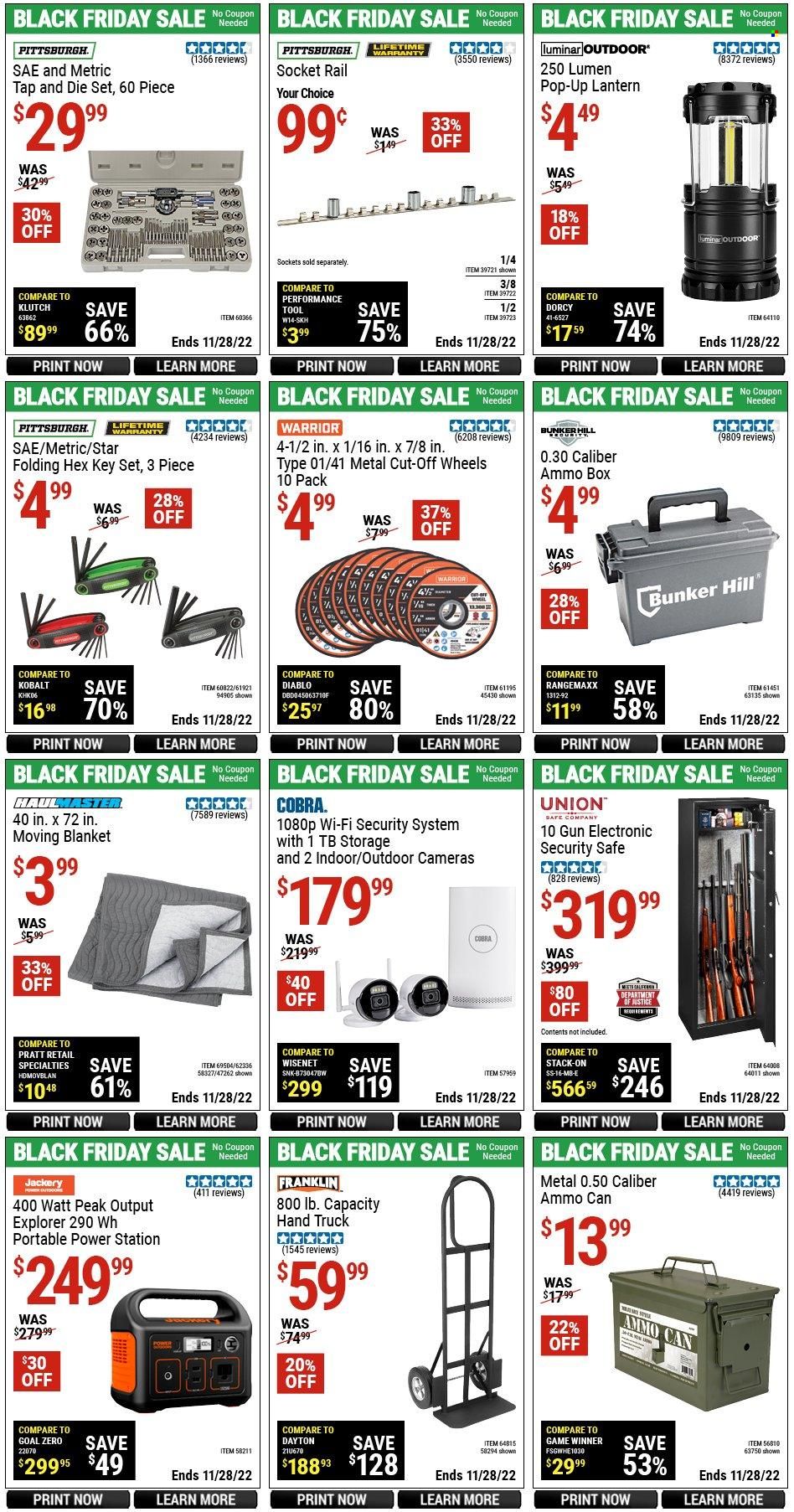 Harbor Freight Weekly Ad Flyer Specials November 24 to November 28, 2022