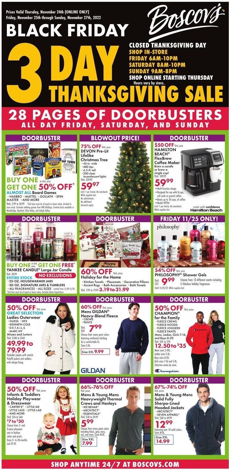 Boscov's (CT, DE, MD, NJ, NY, PA) Weekly Ad Flyer Specials November 24 to November 27, 2022