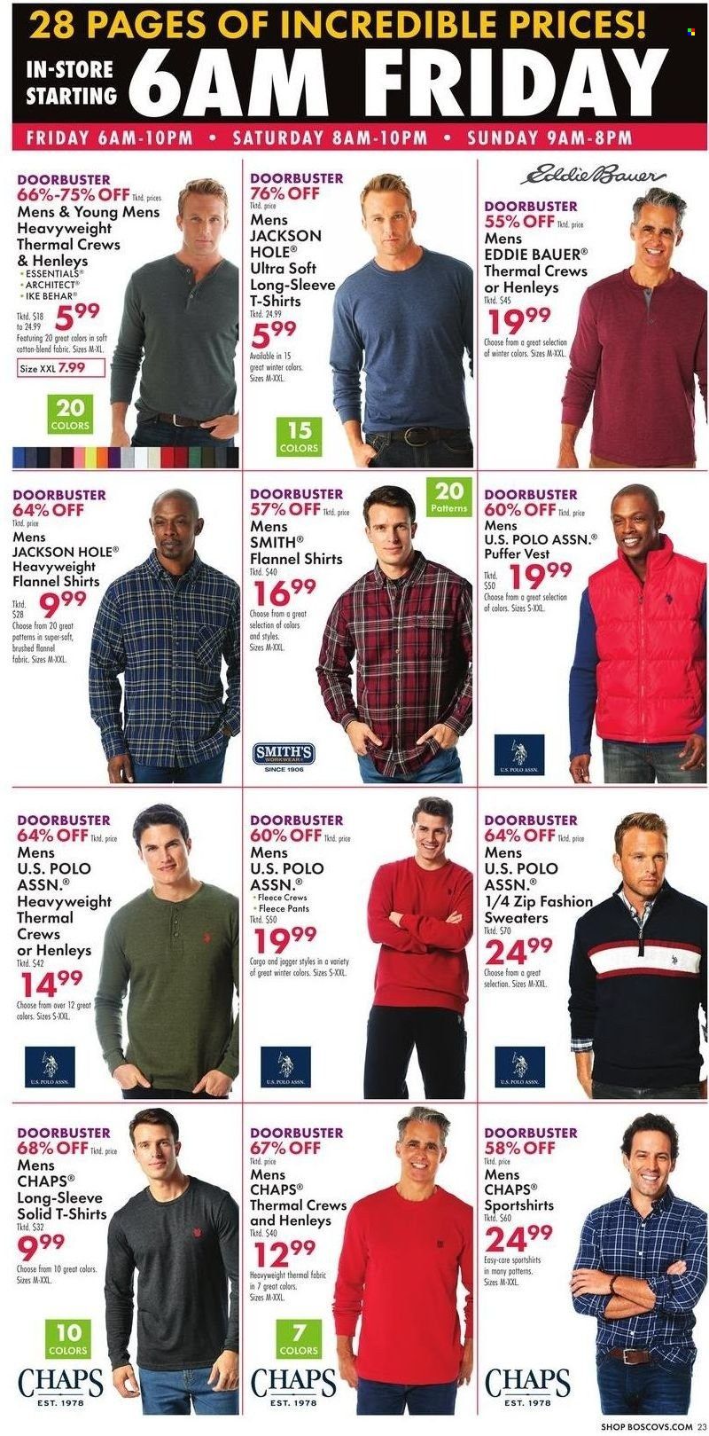 Boscov's (CT, DE, MD, NJ, NY, PA) Weekly Ad Flyer Specials November 24 to November 27, 2022