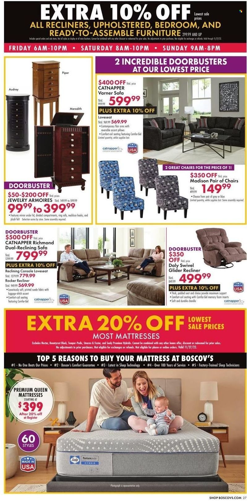 Boscov's (CT, DE, MD, NJ, NY, PA) Weekly Ad Flyer Specials November 24 to November 27, 2022