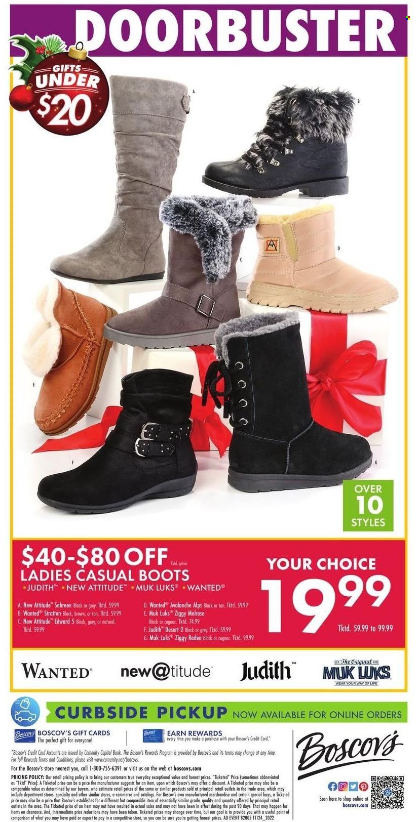 Boscov's (CT, DE, MD, NJ, NY, PA) Weekly Ad Flyer Specials November 24 to November 27, 2022