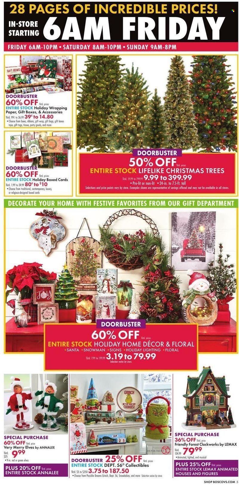 Boscov's (CT, DE, MD, NJ, NY, PA) Weekly Ad Flyer Specials November 24 to November 27, 2022