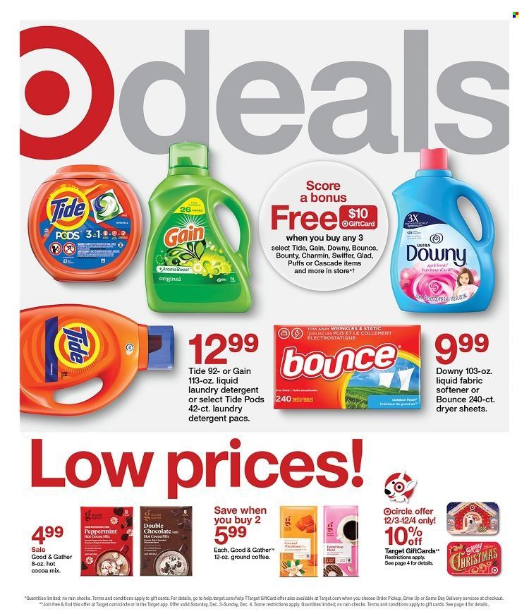 Target Weekly Ad Flyer Specials November 27 to December 3, 2022