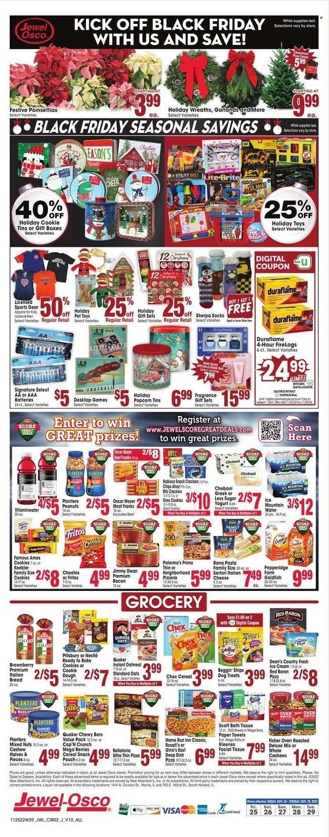 Jewel Osco (IN) Weekly Ad Flyer Specials November 25 to November 29, 2022