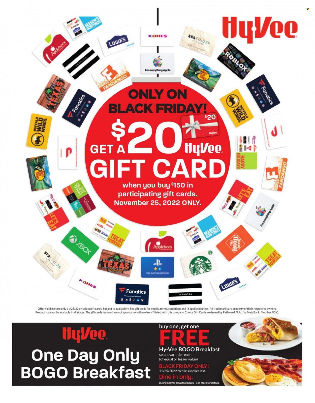 Hy-Vee (IA) Weekly Ad Flyer Specials November 25 to November 28, 2022