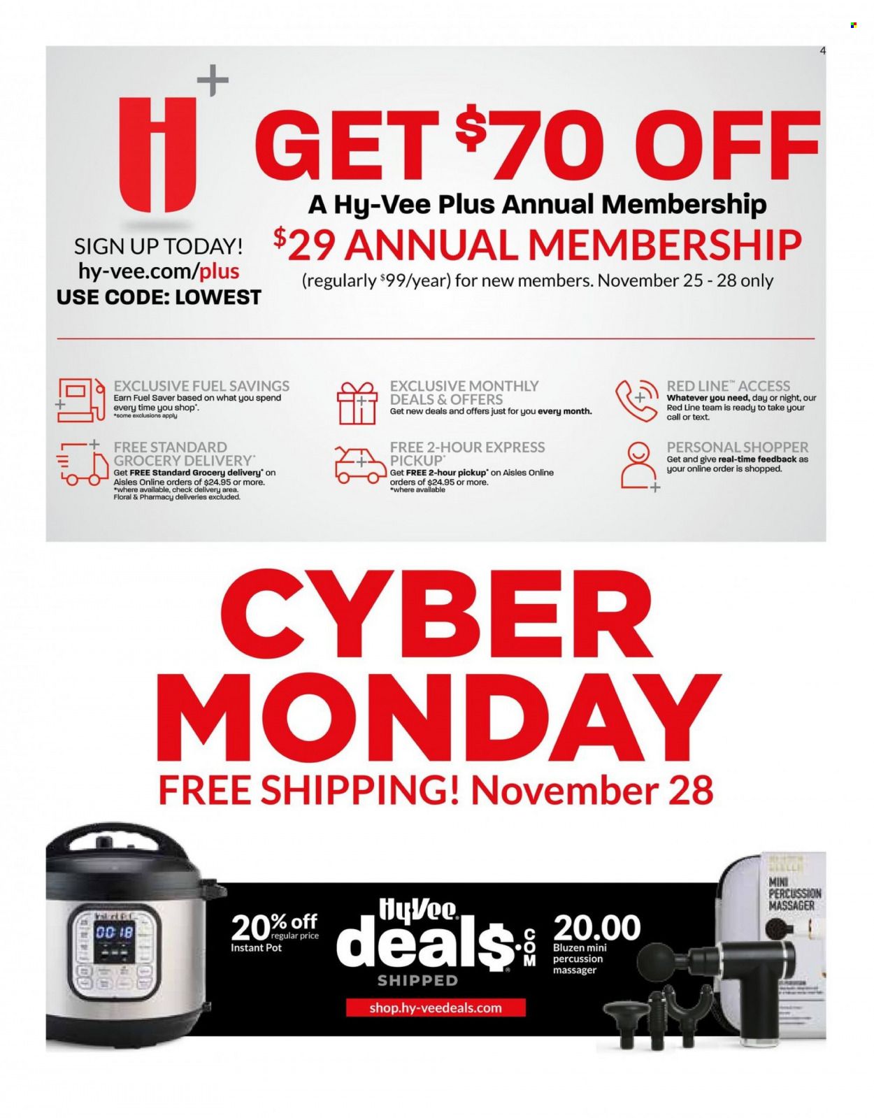Hy-Vee (IA) Weekly Ad Flyer Specials November 25 to November 28, 2022