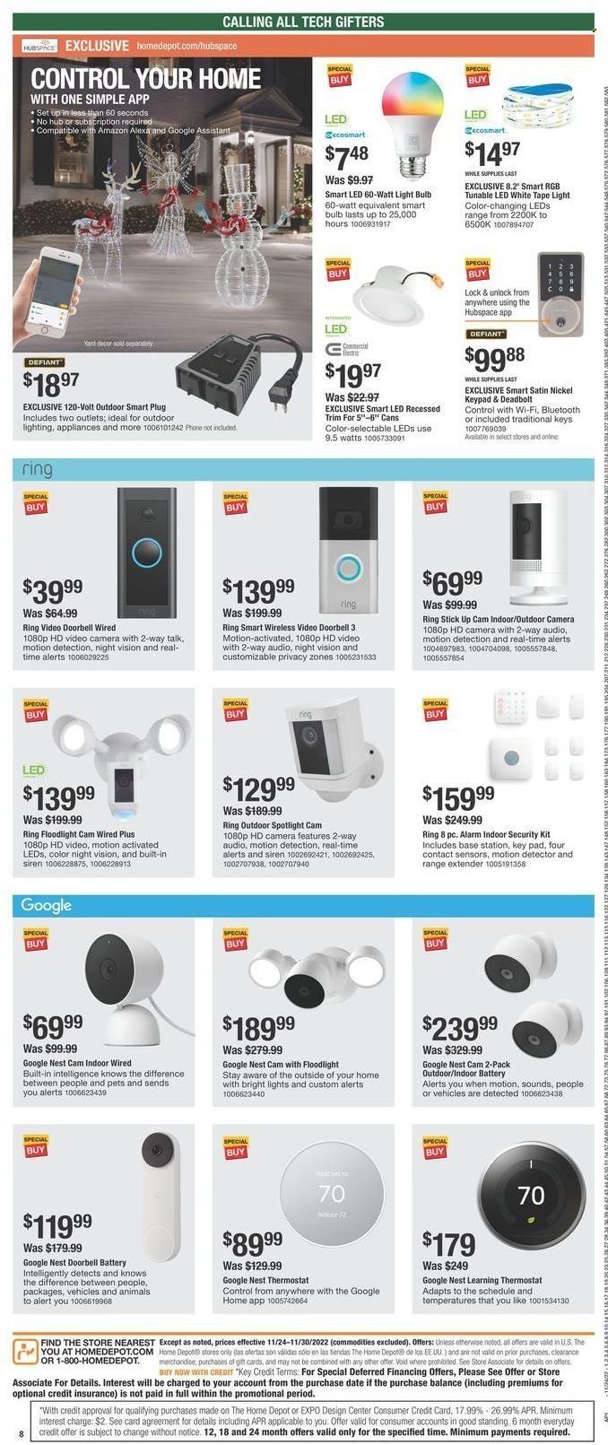 The Home Depot Weekly Ad Flyer Specials November 24 to November 30, 2022
