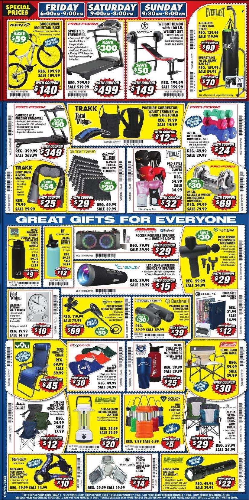 Big 5 (AZ, CA, CO, ID, NM, OR, UT, WA) Weekly Ad Flyer Specials November 24 to November 26, 2022
