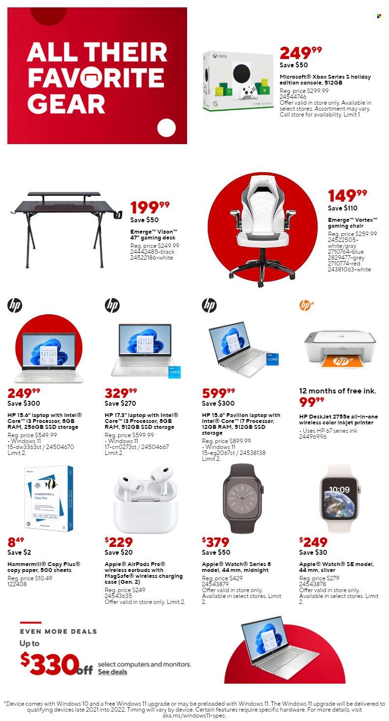 Staples Weekly Ad Flyer Specials November 27 to December 3, 2022