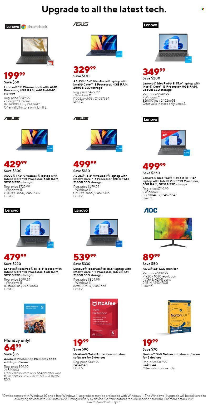 Staples Weekly Ad Flyer Specials November 27 to December 3, 2022