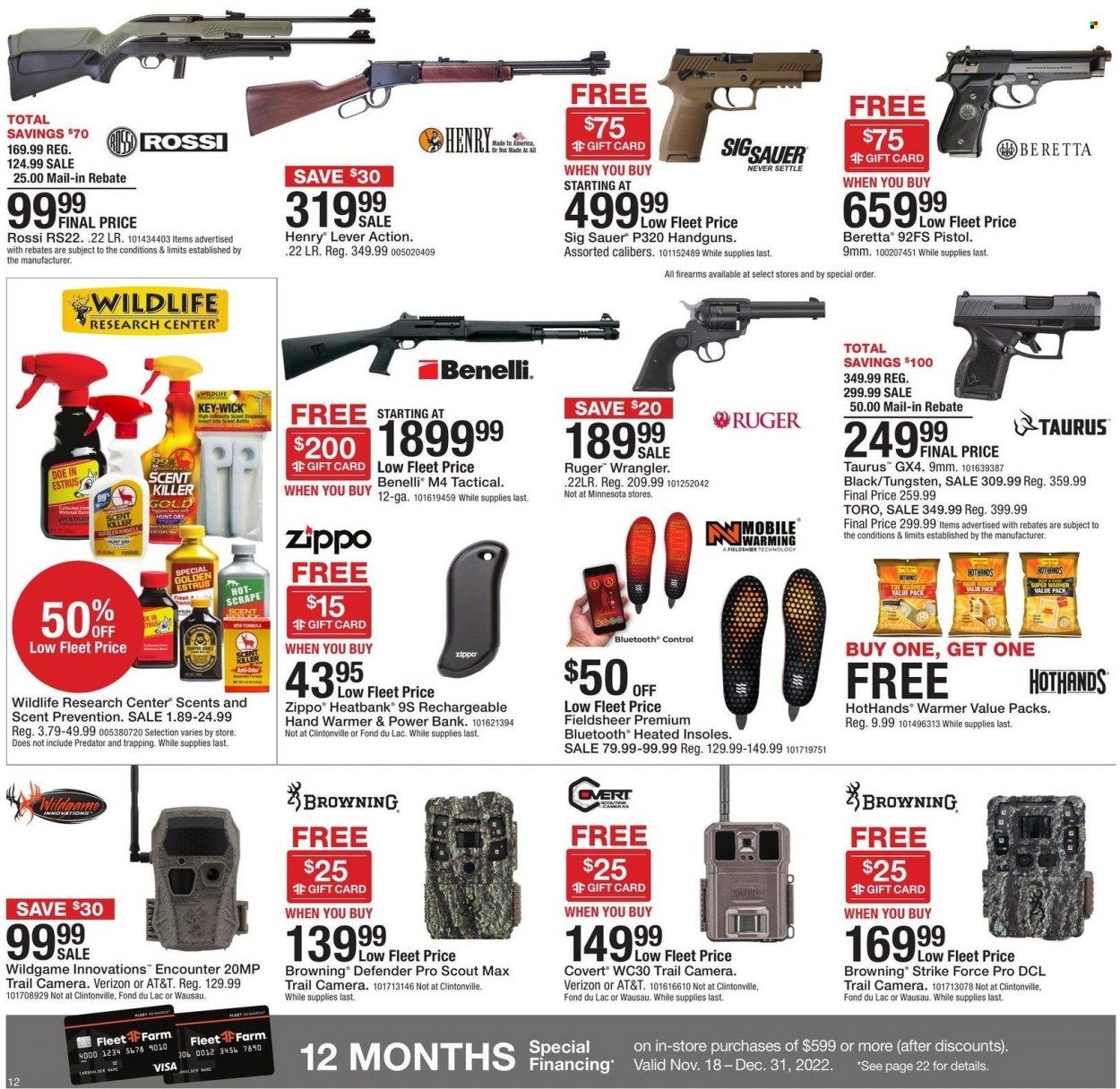 Fleet Farm (IA, MN, ND, WI) Weekly Ad Flyer Specials November 25 to December 3, 2022
