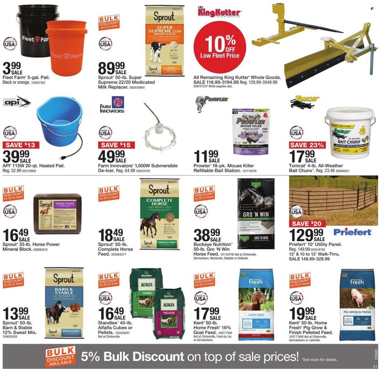 Fleet Farm (IA, MN, ND, WI) Weekly Ad Flyer Specials November 25 to December 3, 2022