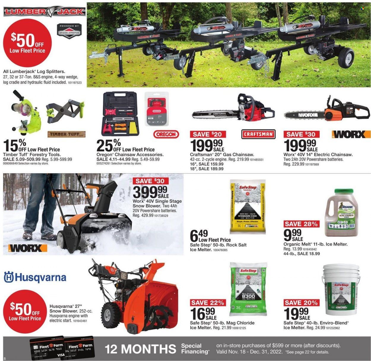 Fleet Farm (IA, MN, ND, WI) Weekly Ad Flyer Specials November 25 to December 3, 2022