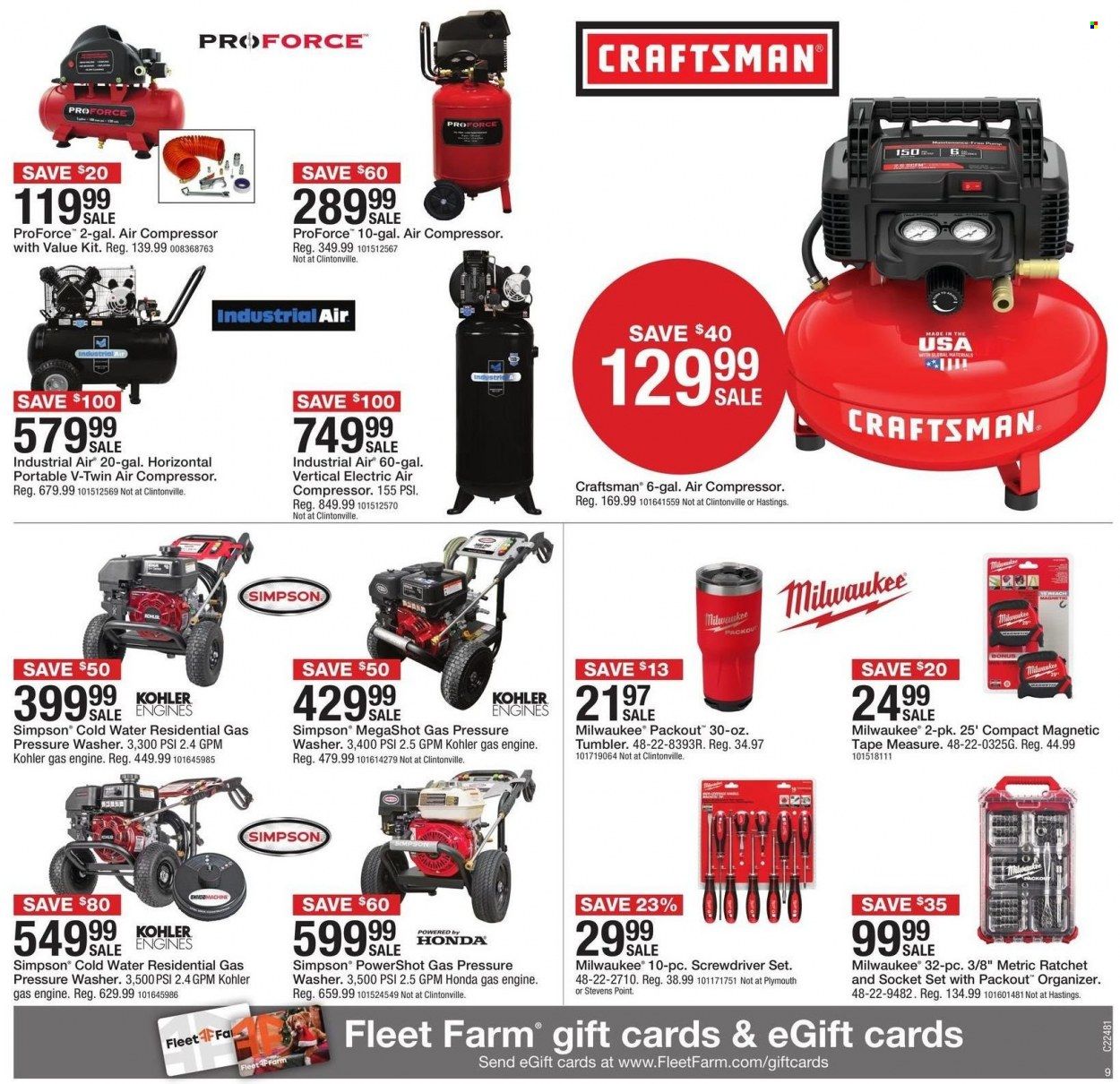 Fleet Farm (IA, MN, ND, WI) Weekly Ad Flyer Specials November 25 to December 3, 2022