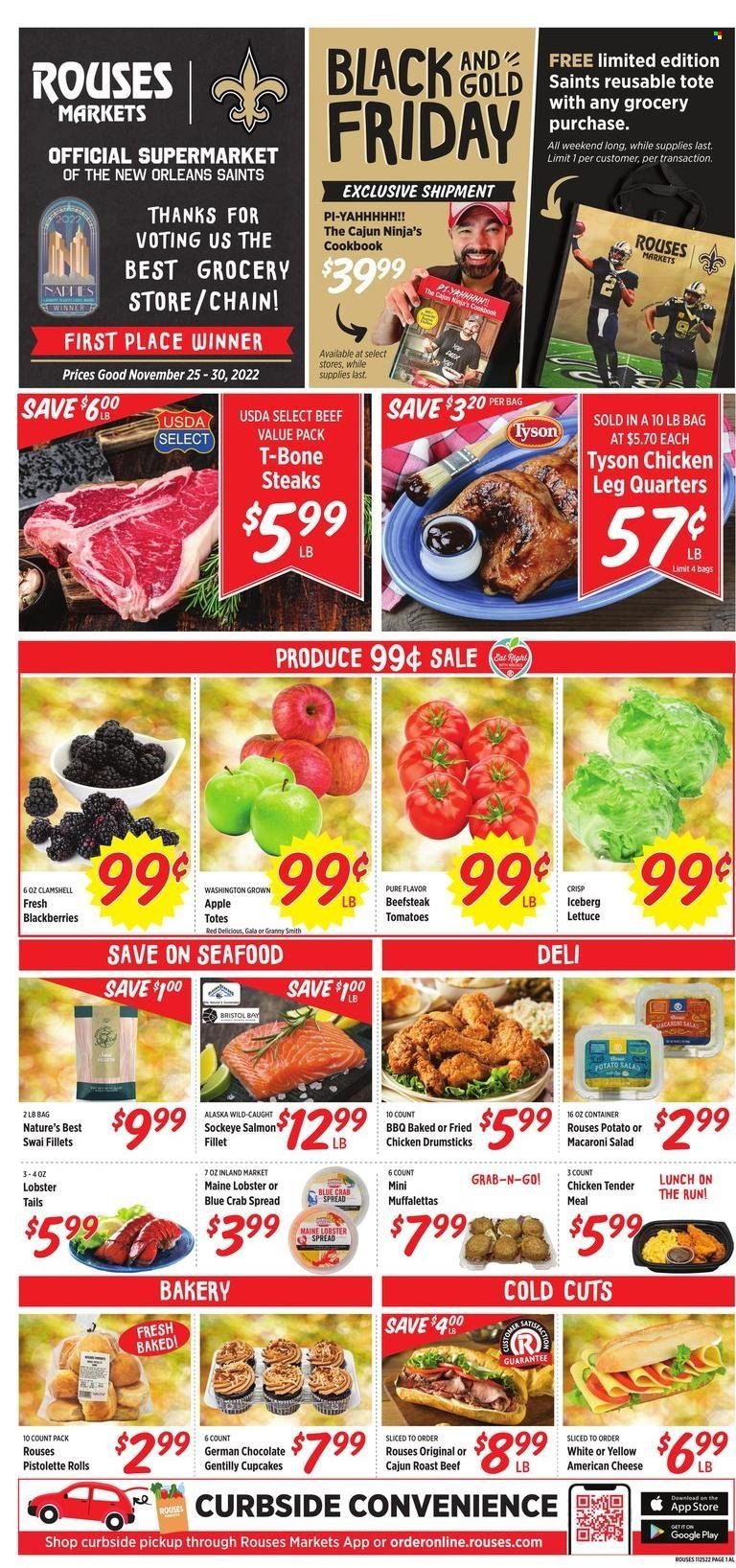Rouses Markets (AL, LA, MS) Weekly Ad Flyer Specials November 25 to November 30, 2022