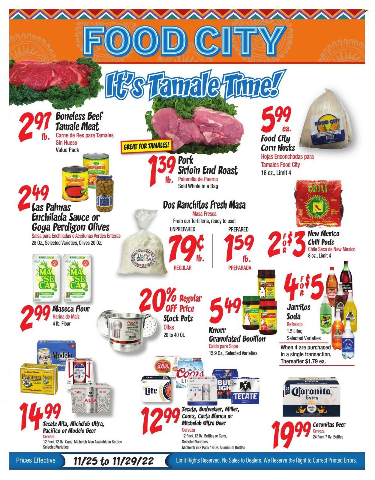 Food City (AZ) Weekly Ad Flyer Specials November 25 to November 29, 2022
