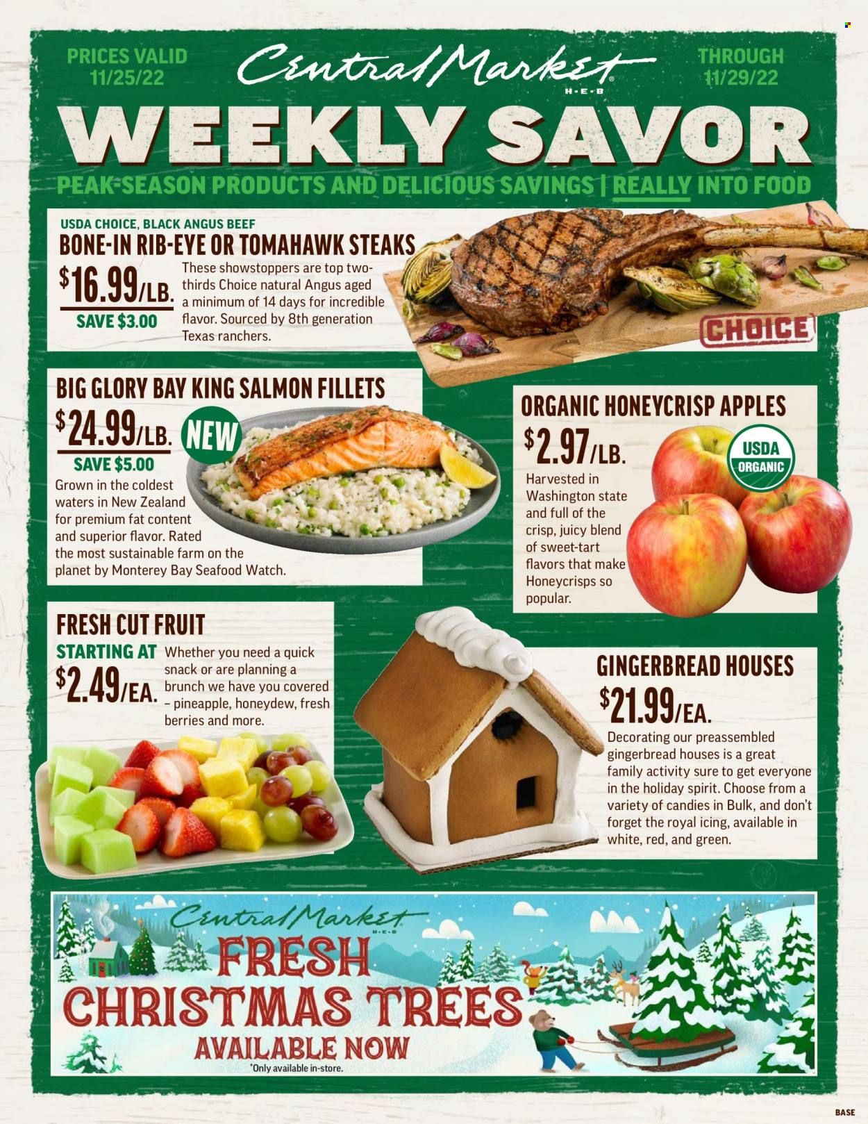 Central Market (TX) Weekly Ad Flyer Specials November 25 to November 29, 2022