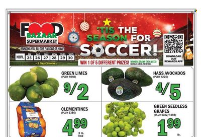 Food Bazaar (CT, NJ, NY) Weekly Ad Flyer Specials November 25 to November 30, 2022
