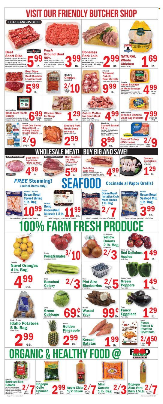 Food Bazaar (CT, NJ, NY) Weekly Ad Flyer Specials November 25 to November 30, 2022