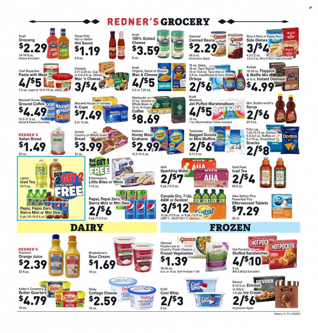 Redner's Markets (DE, MD, PA) Weekly Ad Flyer Specials November 25 to November 30, 2022