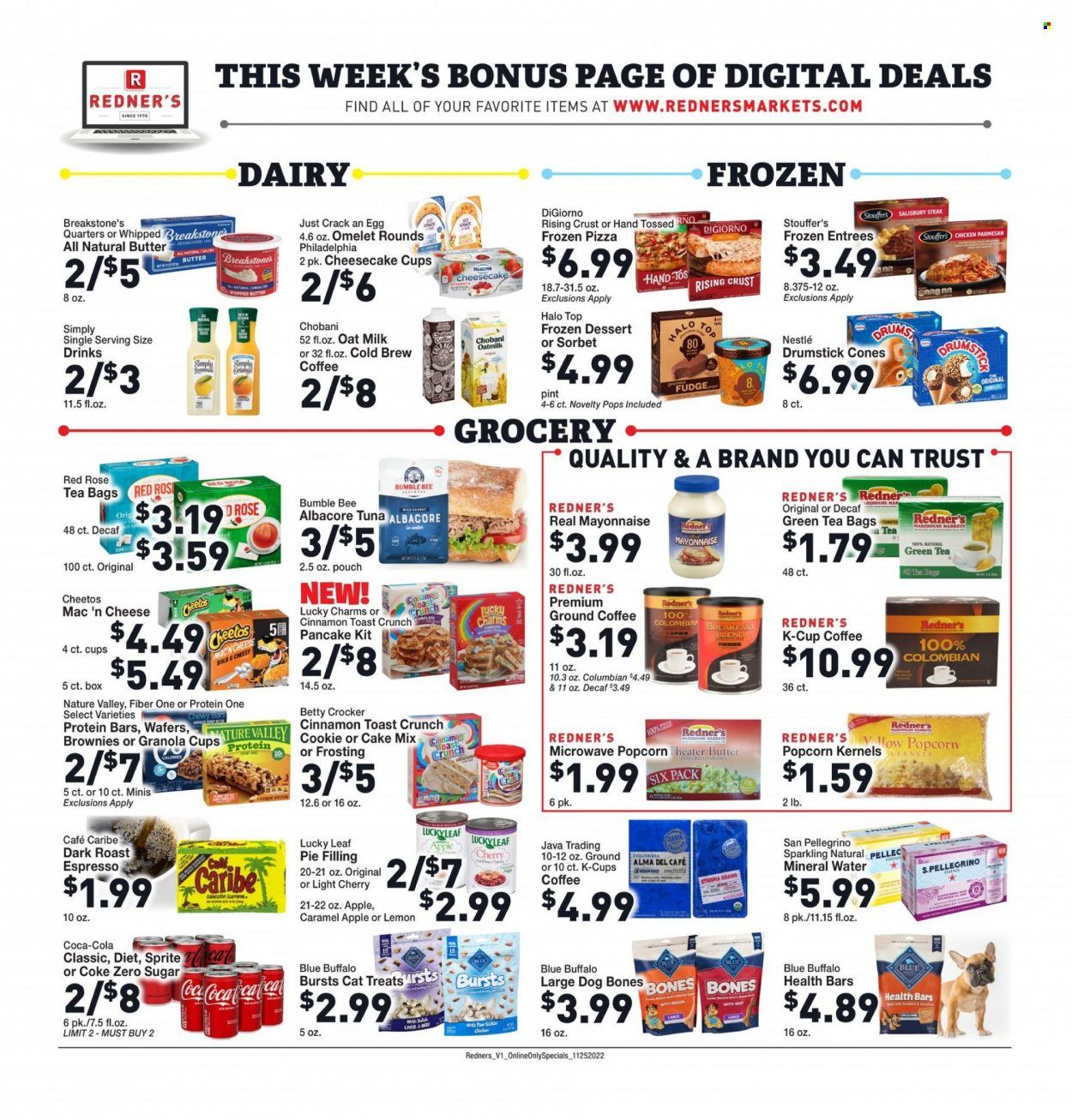 Redner's Markets (DE, MD, PA) Weekly Ad Flyer Specials November 25 to November 30, 2022