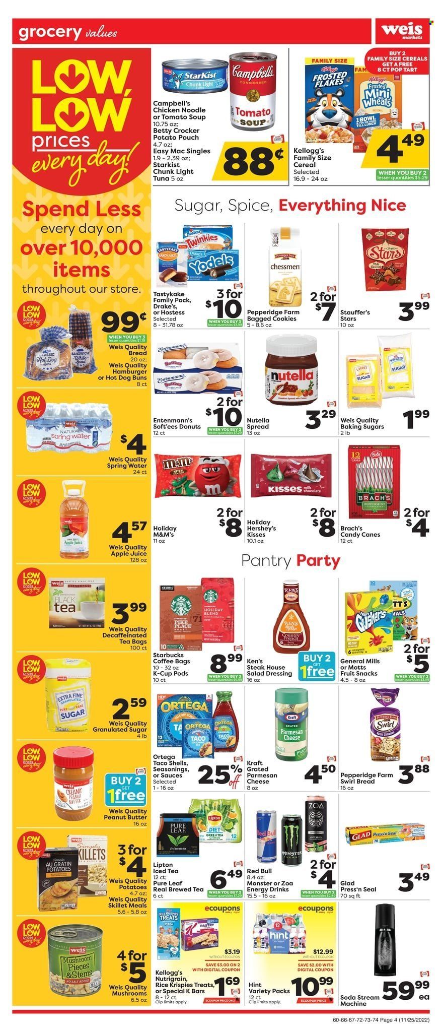 Weis (MD, NY, PA) Weekly Ad Flyer Specials November 25 to November 30, 2022