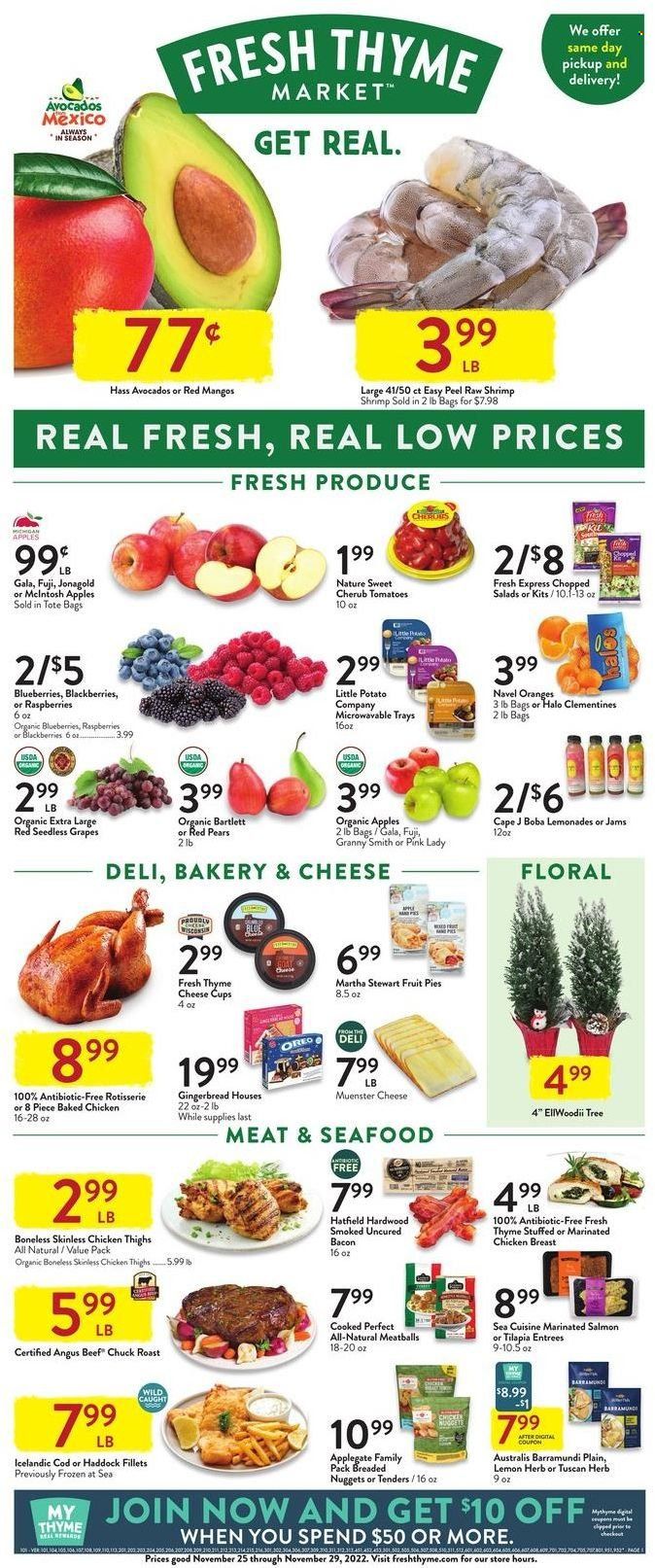 Fresh Thyme Weekly Ad Flyer Specials November 25 to November 29, 2022