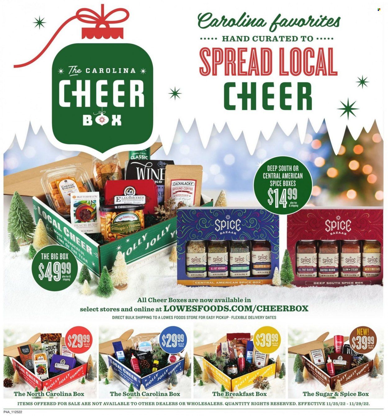 Lowes Foods (NC, SC) Weekly Ad Flyer Specials November 25 to November 29, 2022