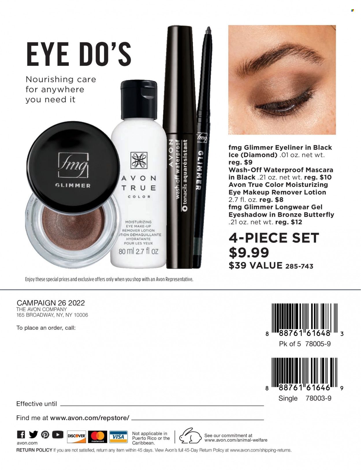 Avon Weekly Ad Flyer Specials November 23 to December 6, 2022