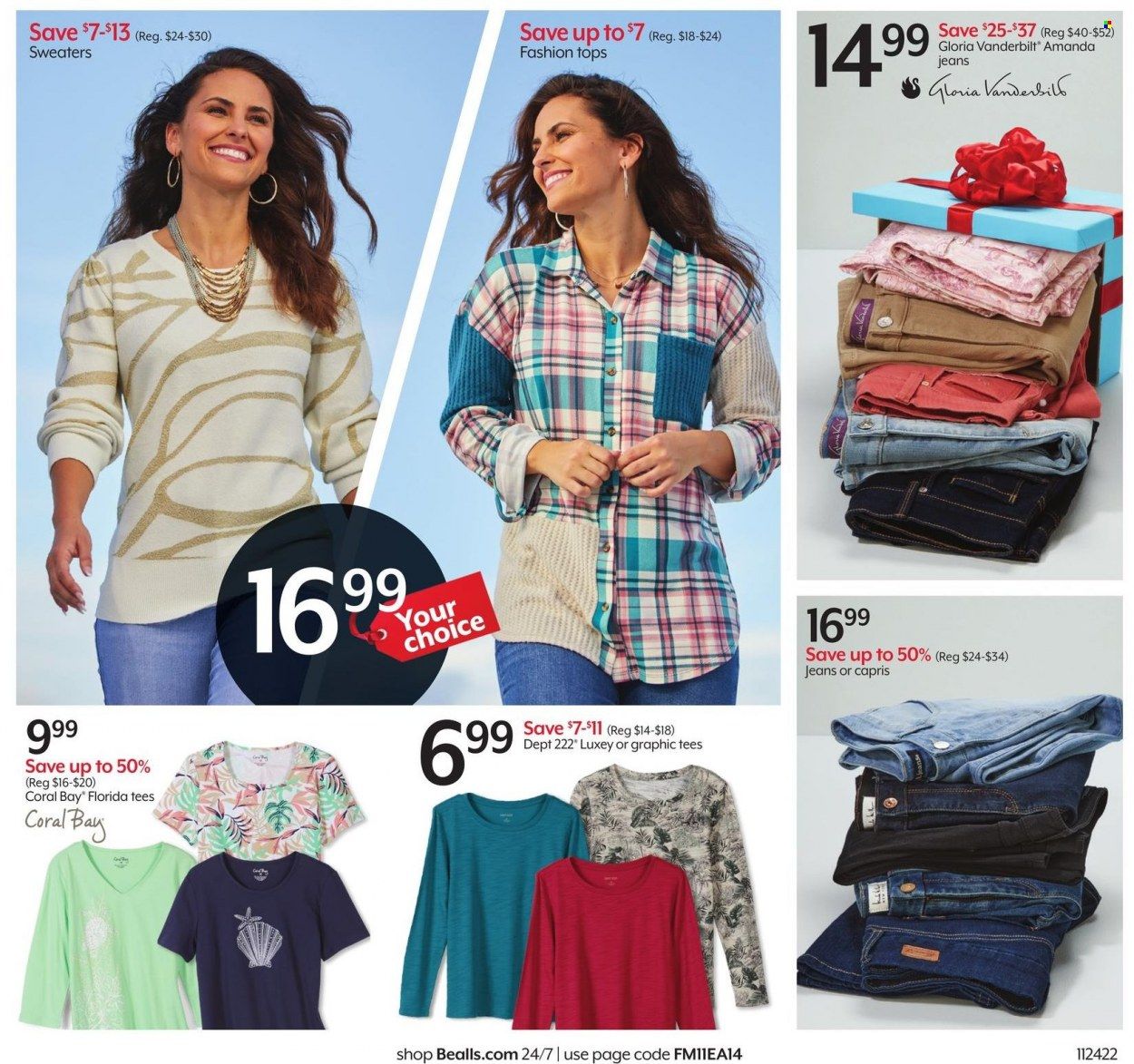 Bealls Florida (FL) Weekly Ad Flyer Specials November 24 to November 29, 2022
