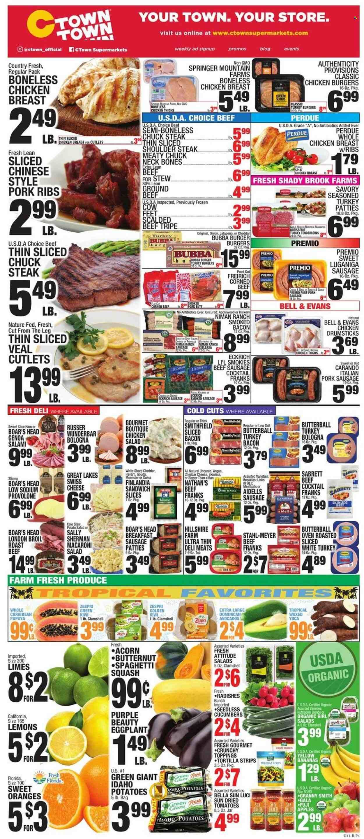 C-Town (CT, FL, MA, NJ, NY, PA) Weekly Ad Flyer Specials November 25 to December 1, 2022