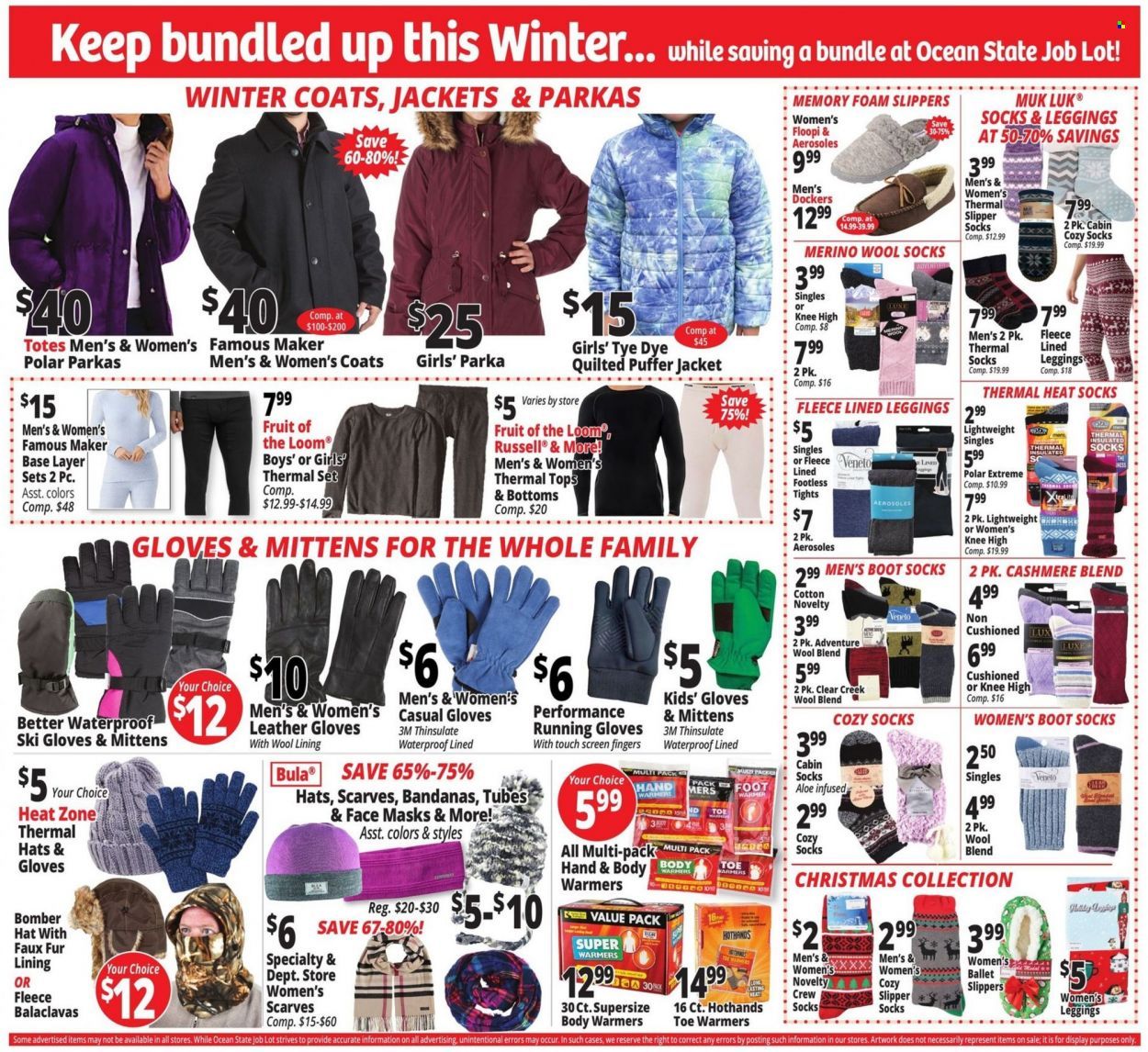 Ocean State Job Lot (CT, MA, ME, NH, NJ, NY, RI, VT) Weekly Ad Flyer Specials November 24 to November 30, 2022