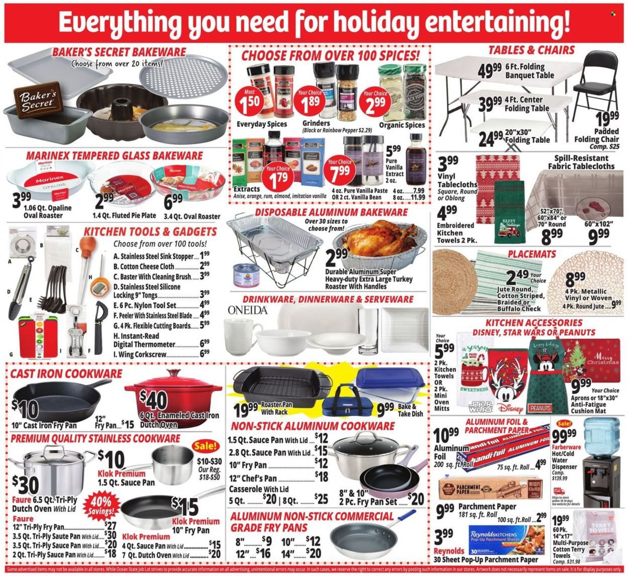 Ocean State Job Lot (CT, MA, ME, NH, NJ, NY, RI, VT) Weekly Ad Flyer Specials November 24 to November 30, 2022