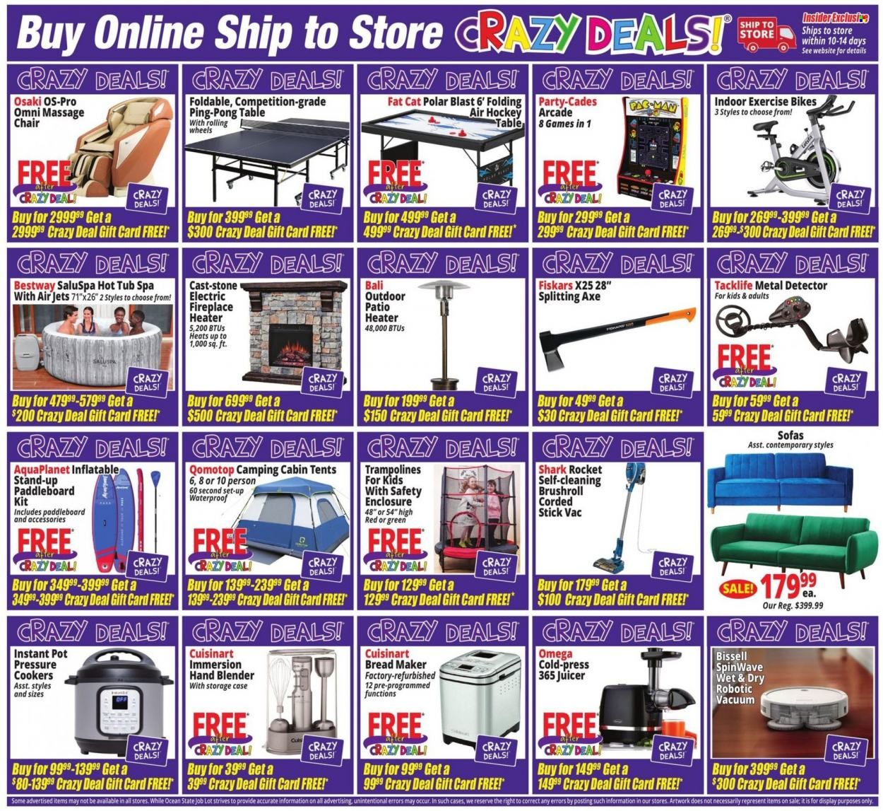 Ocean State Job Lot (CT, MA, ME, NH, NJ, NY, RI, VT) Weekly Ad Flyer Specials November 24 to November 30, 2022