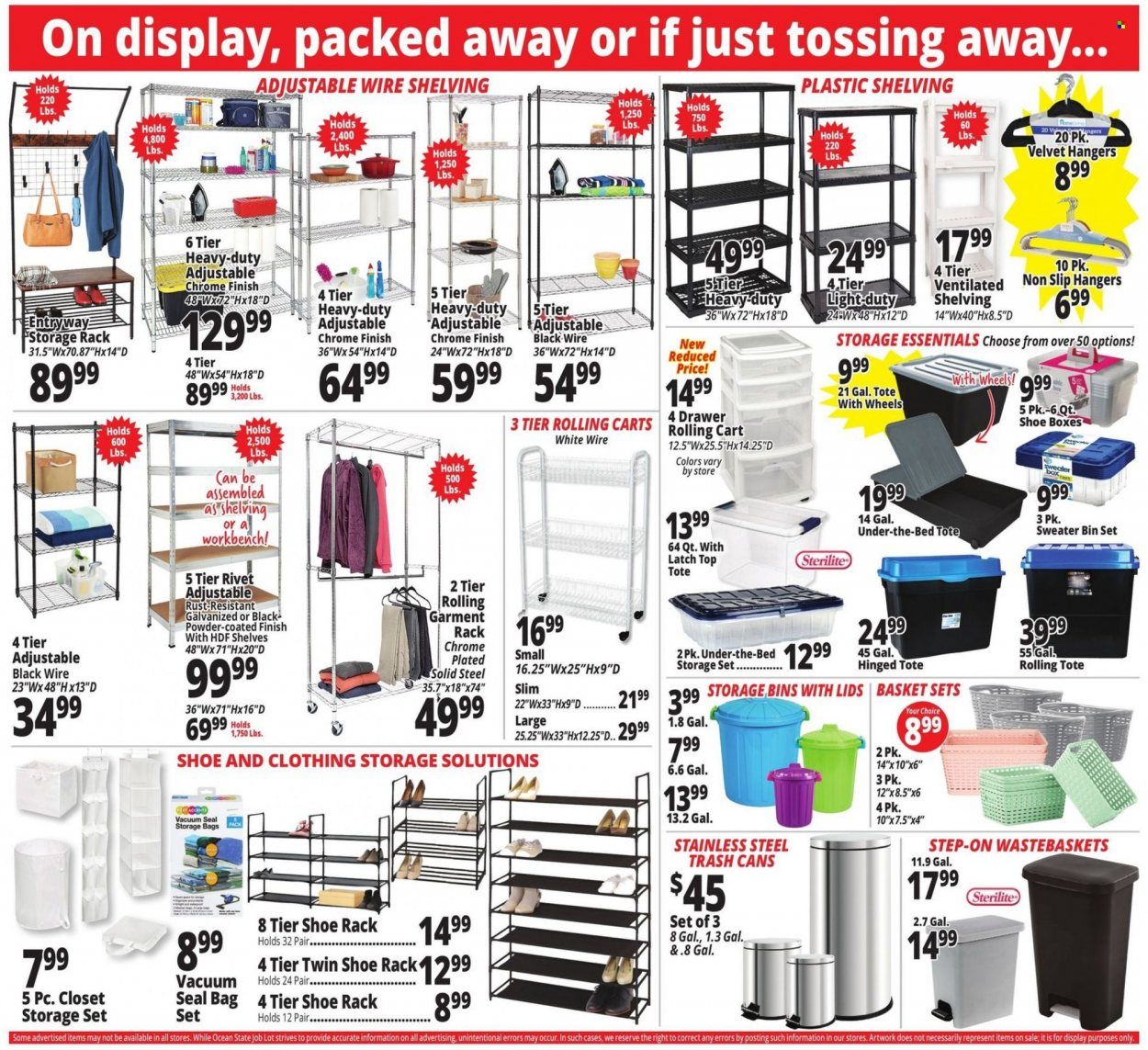 Ocean State Job Lot (CT, MA, ME, NH, NJ, NY, RI, VT) Weekly Ad Flyer Specials November 24 to November 30, 2022
