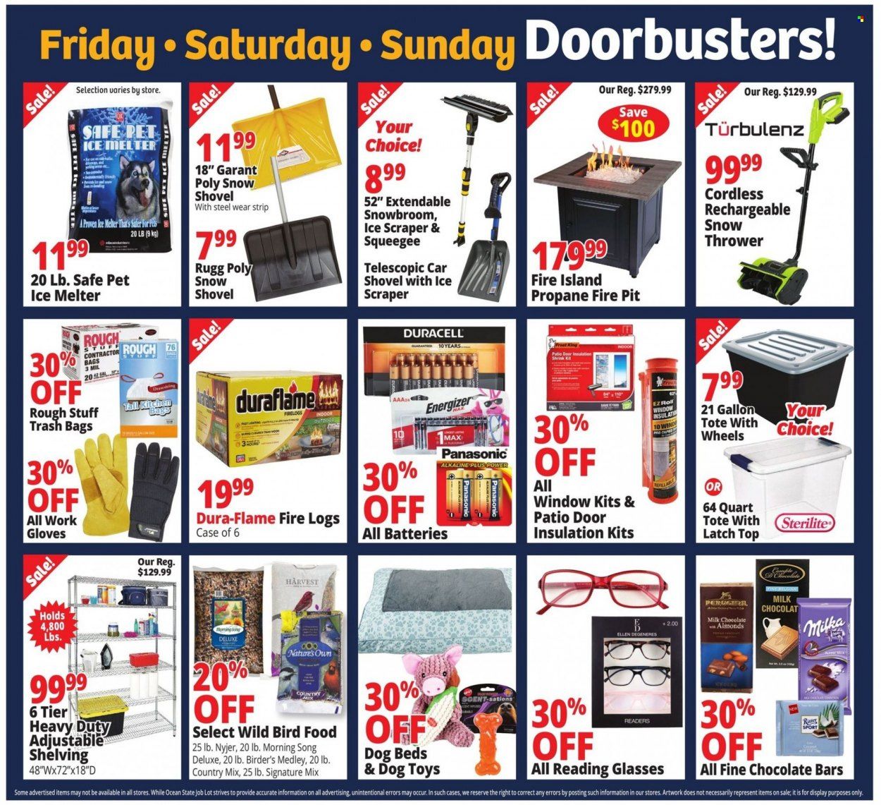 Ocean State Job Lot (CT, MA, ME, NH, NJ, NY, RI, VT) Weekly Ad Flyer Specials November 24 to November 30, 2022