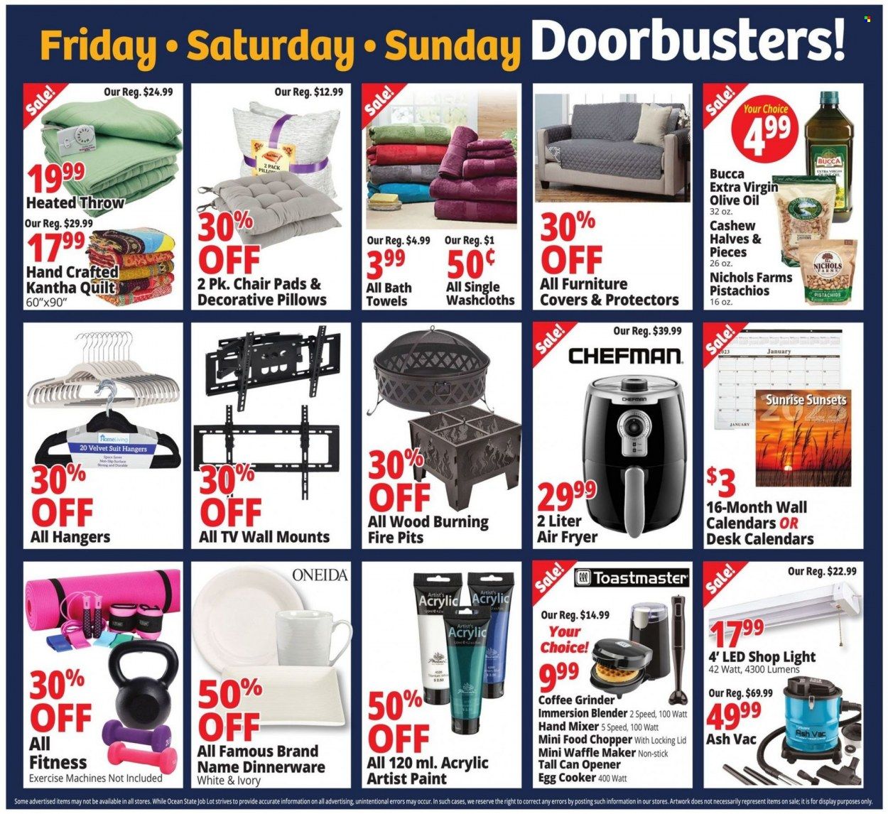 Ocean State Job Lot (CT, MA, ME, NH, NJ, NY, RI, VT) Weekly Ad Flyer Specials November 24 to November 30, 2022