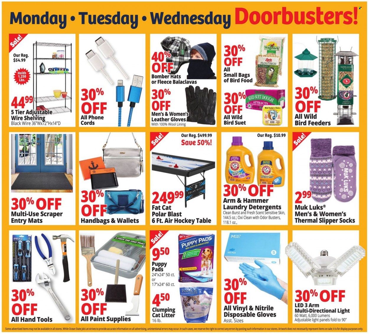 Ocean State Job Lot (CT, MA, ME, NH, NJ, NY, RI, VT) Weekly Ad Flyer Specials November 24 to November 30, 2022