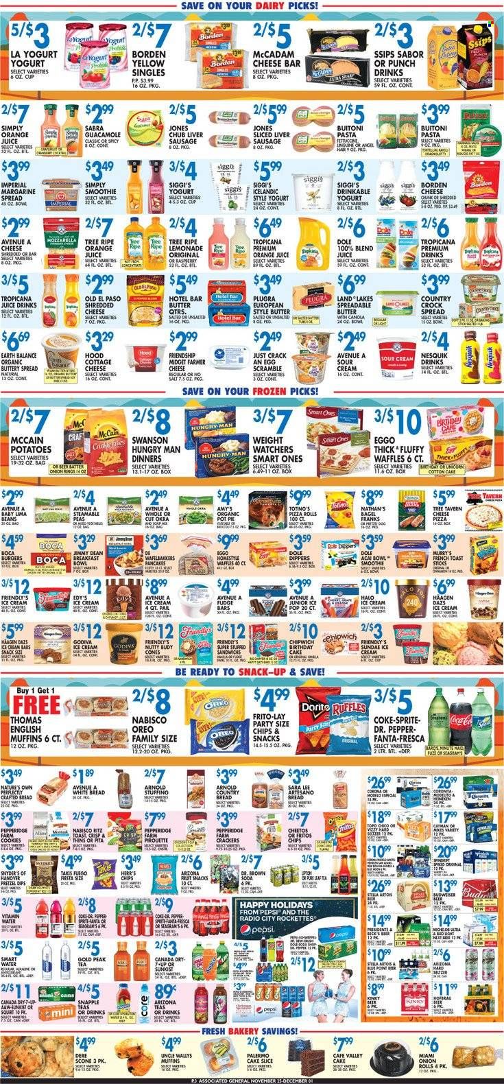 Associated Supermarkets (NY) Weekly Ad Flyer Specials November 25 to December 1, 2022