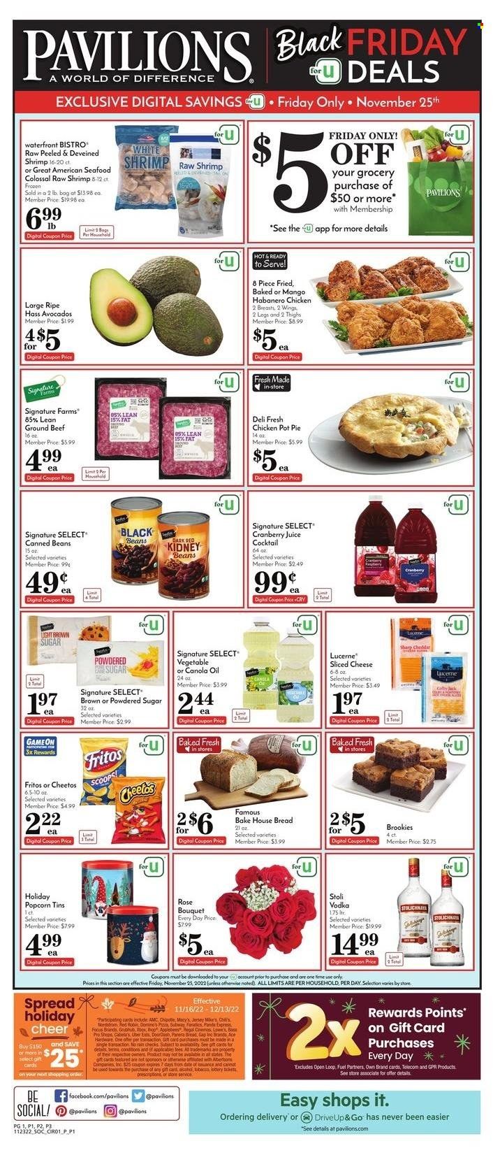 Pavilions (CA) Weekly Ad Flyer Specials November 25 to November 29, 2022