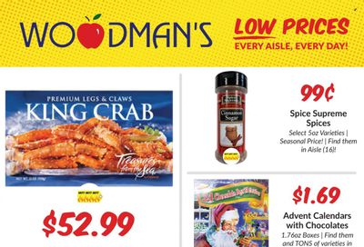 Woodman's Markets (IL, WI) Weekly Ad Flyer Specials November 24 to November 30, 2022